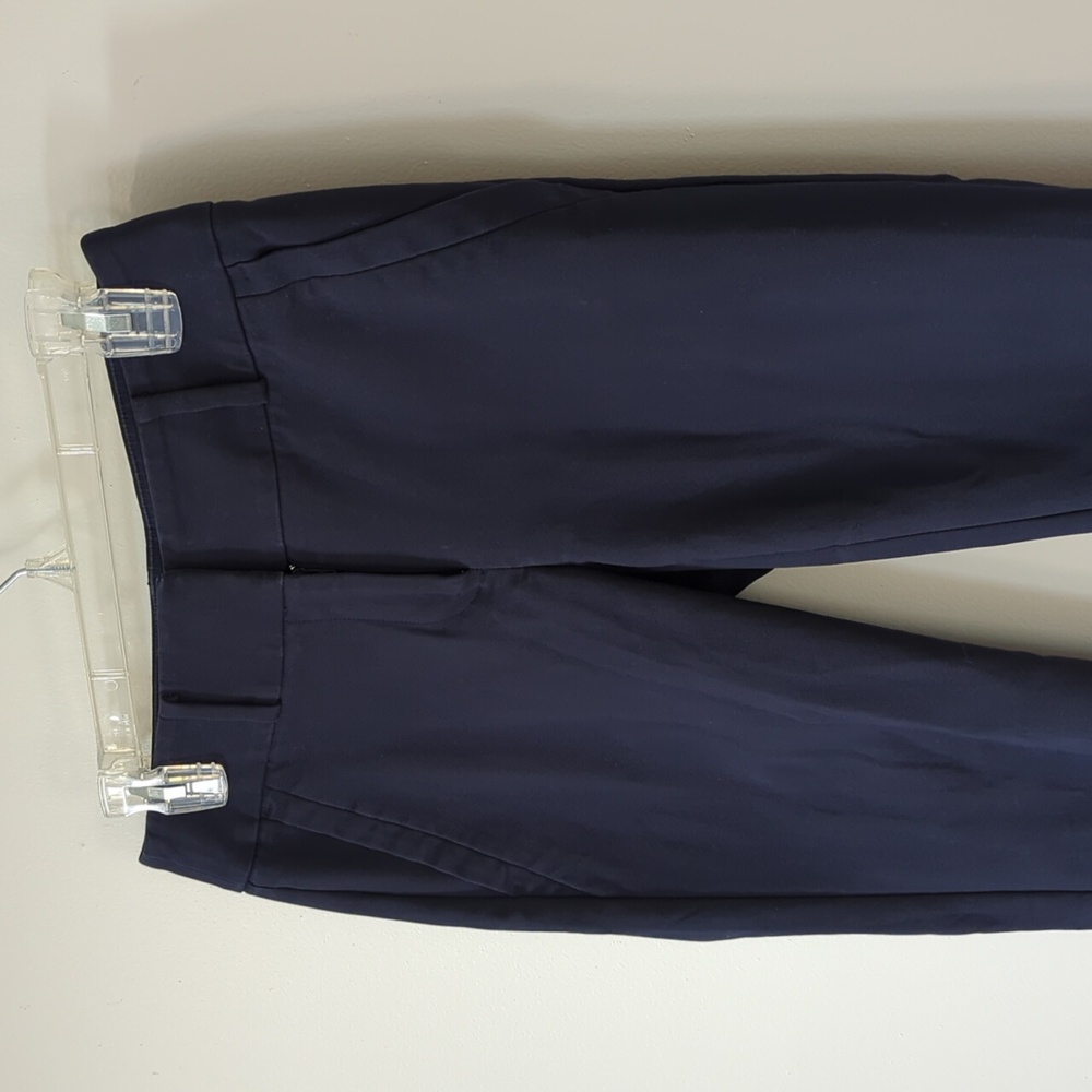 LOFT Navy Julie Fit Dress Pants